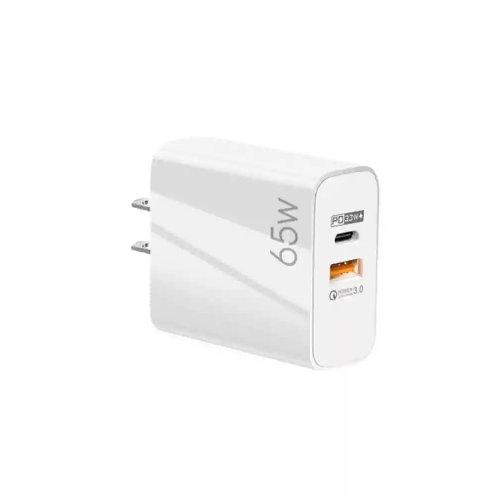 Cargador Celular 65w Carga Rápida Usb - Usb C Alta Potencia