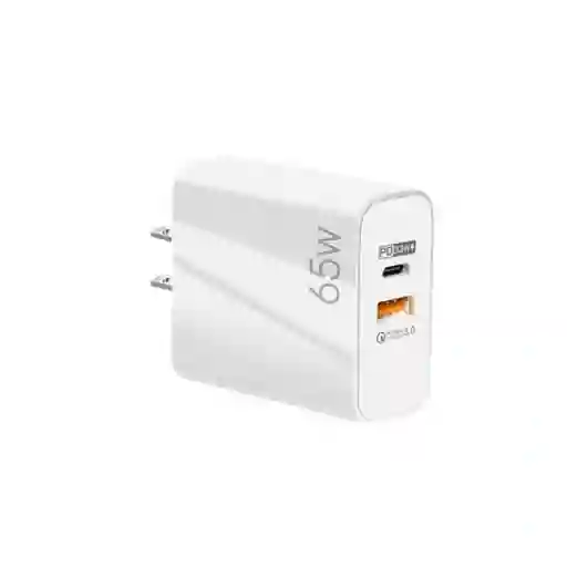 Cargador Celular 65w Carga Rápida Usb - Usb C Alta Potencia