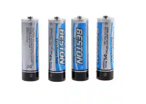 Bateria Beston Aa Carbon Zinc R6p 1.5 Voltios Paquete X4