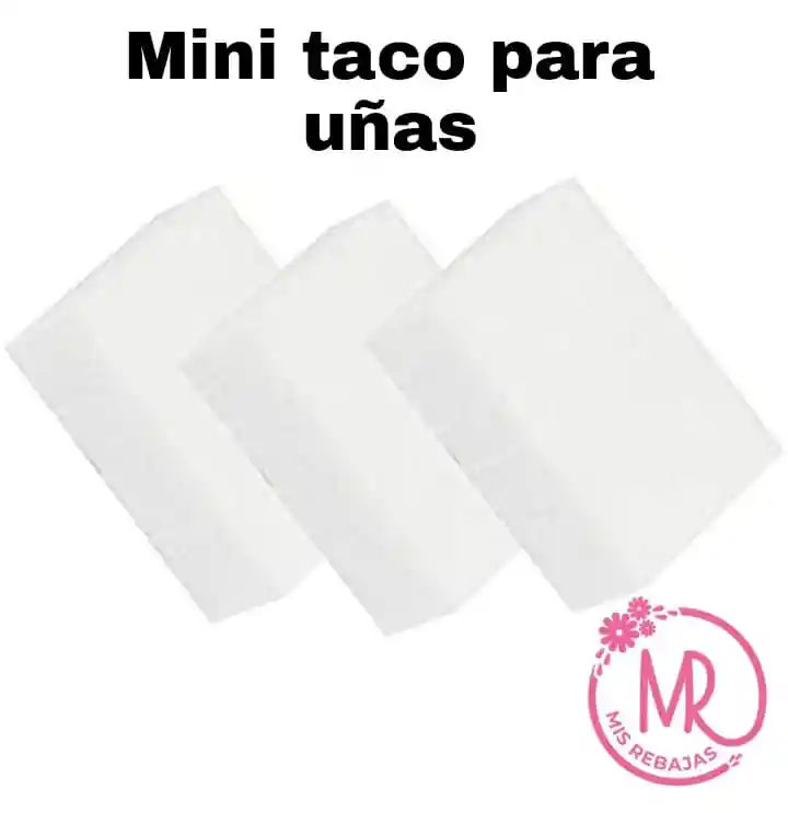 Mini Taco Lima Para Uñas.