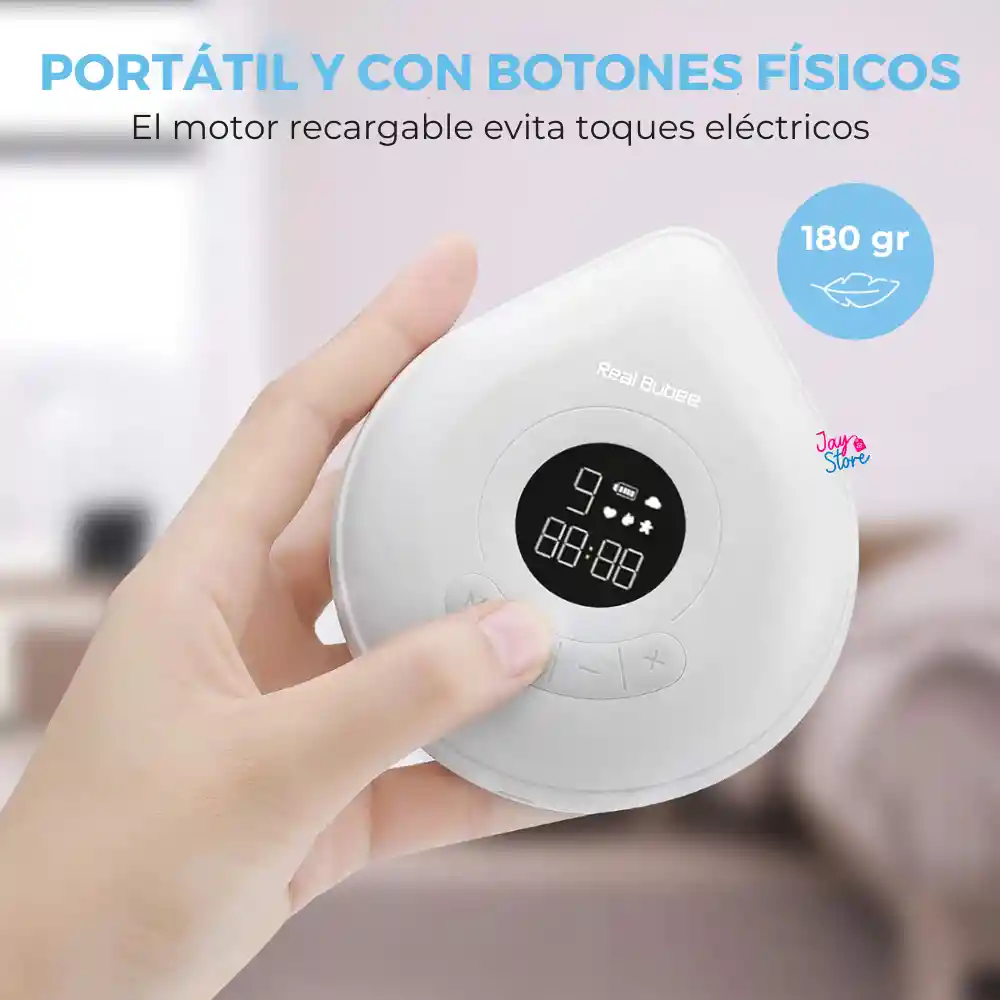 Extractor De Leche Materna Recargable Doble Eléctrico Sacaleche