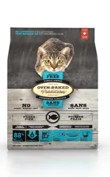Alimento Seco Oven Baked All Lifestyle Sabor A Pescado Para Gato 2,27kg