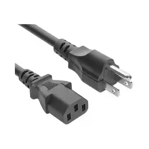 Cable De Corriente Para Pc, Monitor Y Otros 3 Metros