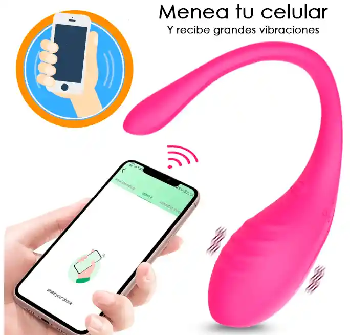 Huevo Smartphone Vibrador Manejo Por App A Distancia