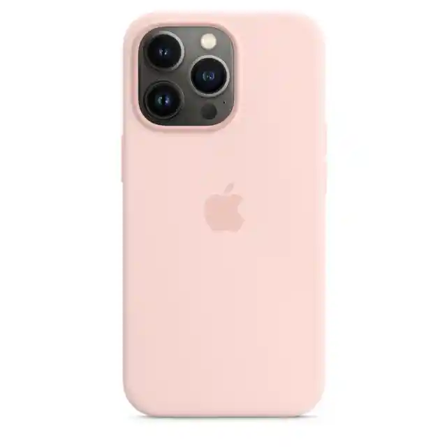 Estuche Silicone Case Iphone 15 Pro (rosa Claro)