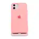 Estuche Silicone Case Iphone 15 Pro (rosa Claro)