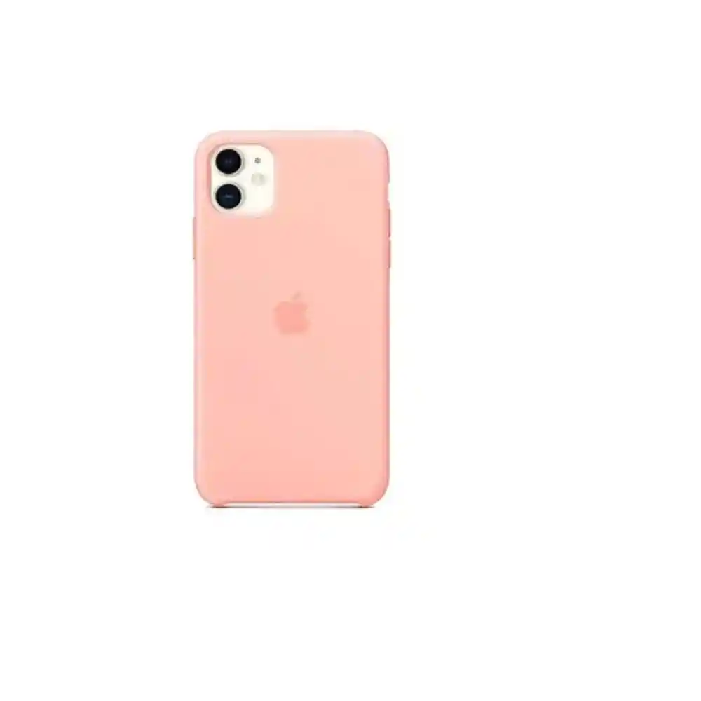 Estuche Silicone Case Iphone 15 Pro (rosa Claro)