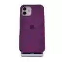 Estuche Silicone Case Iphone 15 Pro (morado-uva)