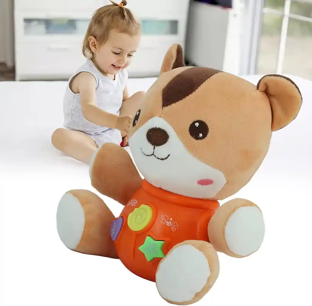 Juguete De Peluche Sensorial Educativo De Aprendizaje Musical Para Bebés De 0 A 36 Meses
