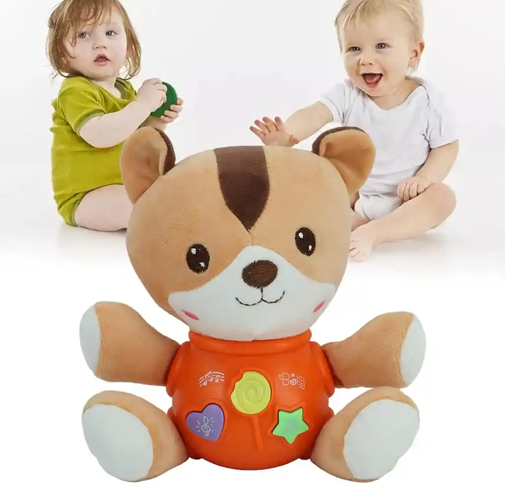Juguete De Peluche Sensorial Educativo De Aprendizaje Musical Para Bebés De 0 A 36 Meses
