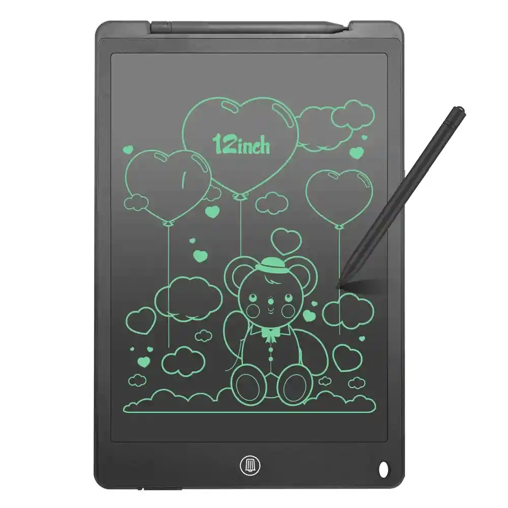 Tableta De Escritura Digital Lcd Para Niños Borrable 12 Inch