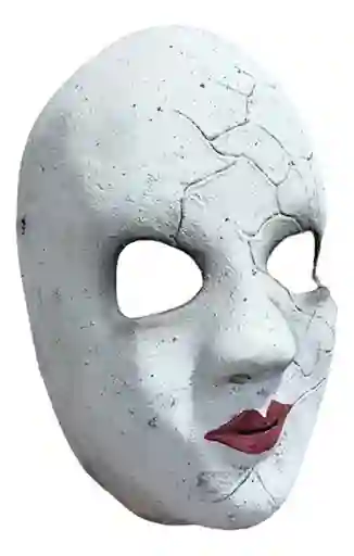 Mascara Halloween En Latex - Porcelama