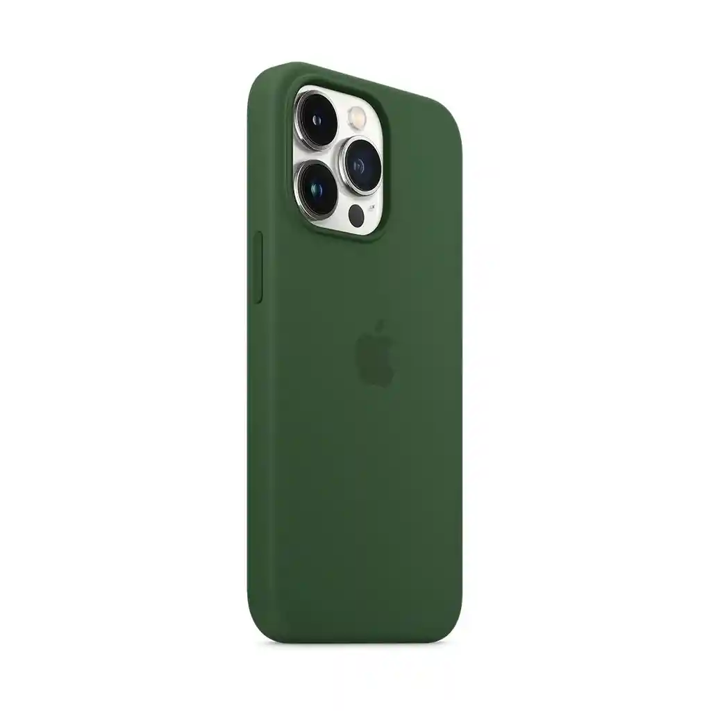 Estuche Silicone Case Iphone 14 Pro Max (verde Militar)