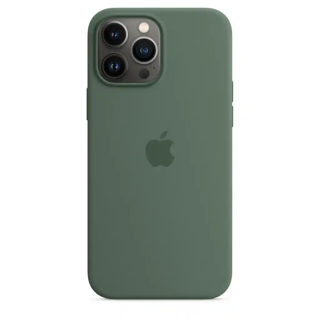 Estuche Silicone Case Iphone 14 Pro Max (verde Militar)