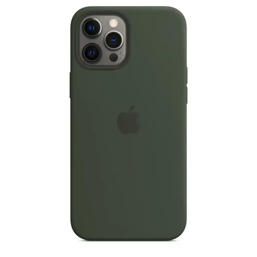 Estuche Silicone Case Iphone 14 Pro Max (verde Militar)