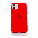 Estuche Silicone Case Iphone 14 Pro (rojo)