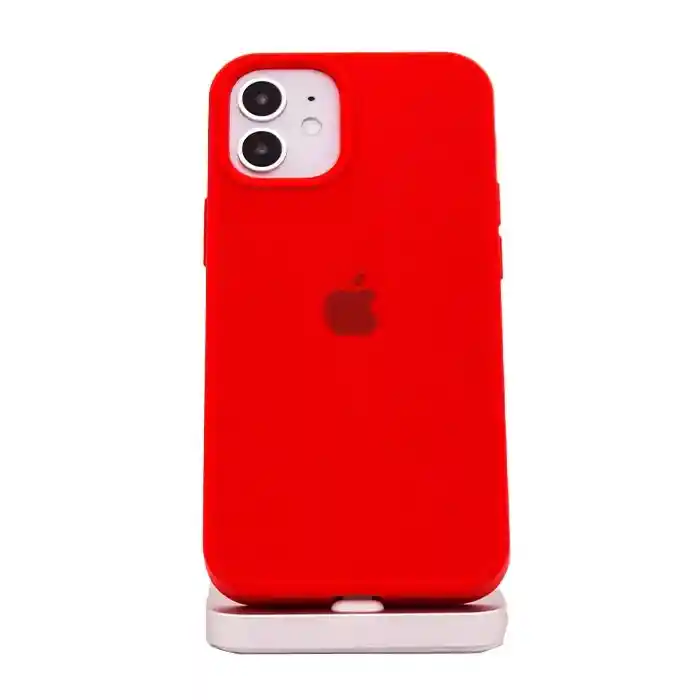 Estuche Silicone Case Iphone 14 Pro (rojo)