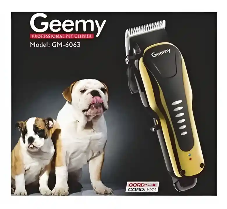 Maquina Peluquera Canina Geemy 6063 Profesional Perros