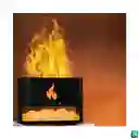 Humidificador Difusor De Aromas Estilo Chimenea