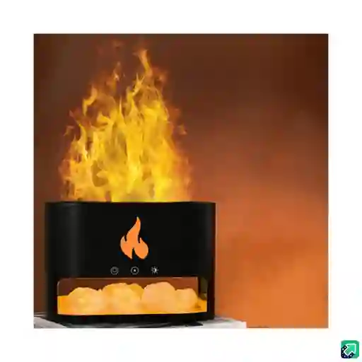 Humidificador Difusor De Aromas Estilo Chimenea