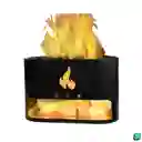 Humidificador Difusor De Aromas Estilo Chimenea