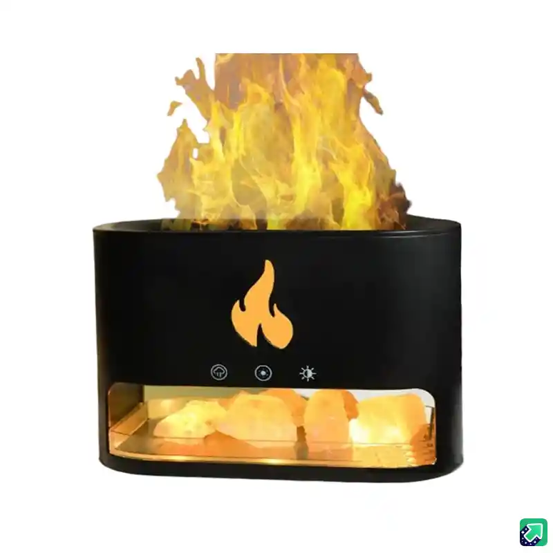 Humidificador Difusor De Aromas Estilo Chimenea