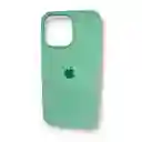 Estuche Silicone Case Iphone 13 Pro (verde Menta)