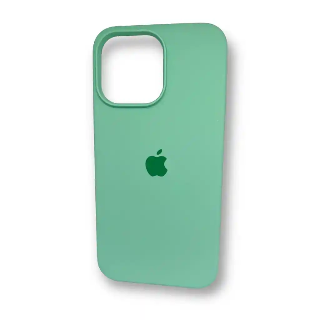 Estuche Silicone Case Iphone 13 Pro (verde Menta)