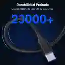 1hora 1m 5a Tipo C Cable De Datos Usb De Carga Rápida Color Negro