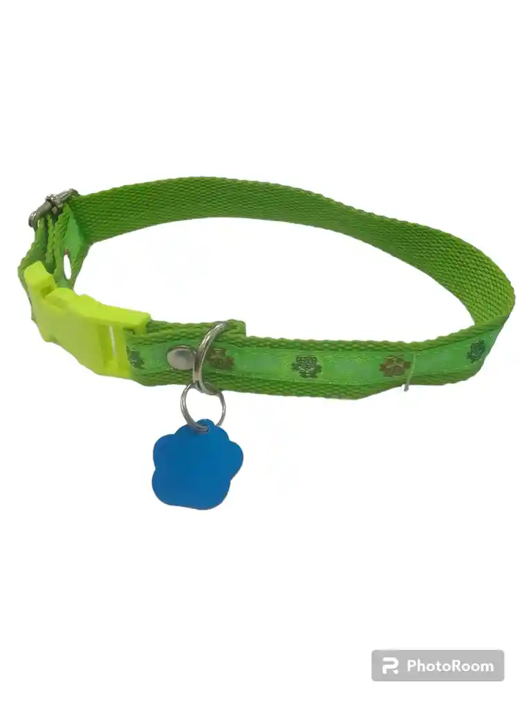 Collar Cocido Placa Grande De 53 Cm