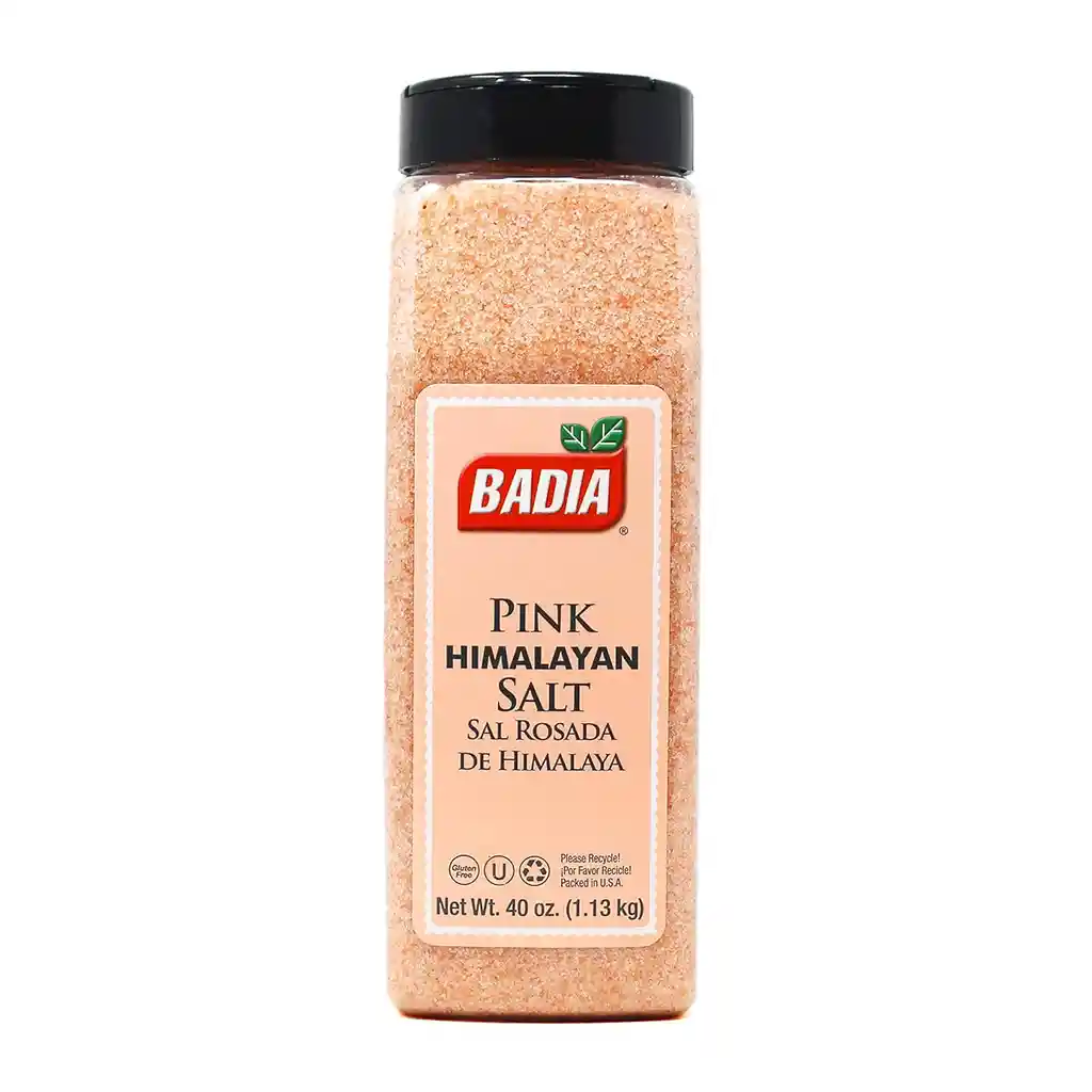 Badia Sal Rosada Del Himalaya - Pink Himalayan Salt, 1.13 Kg (40 Oz)