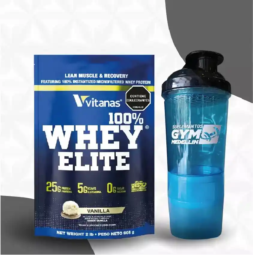 Whey 100%elite 2 Libras Vitanas