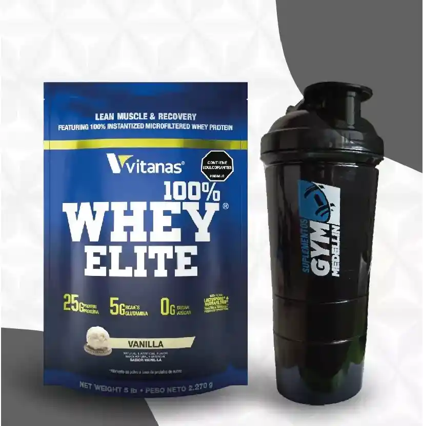 Whey 100%elite 5 Libras Vitanas