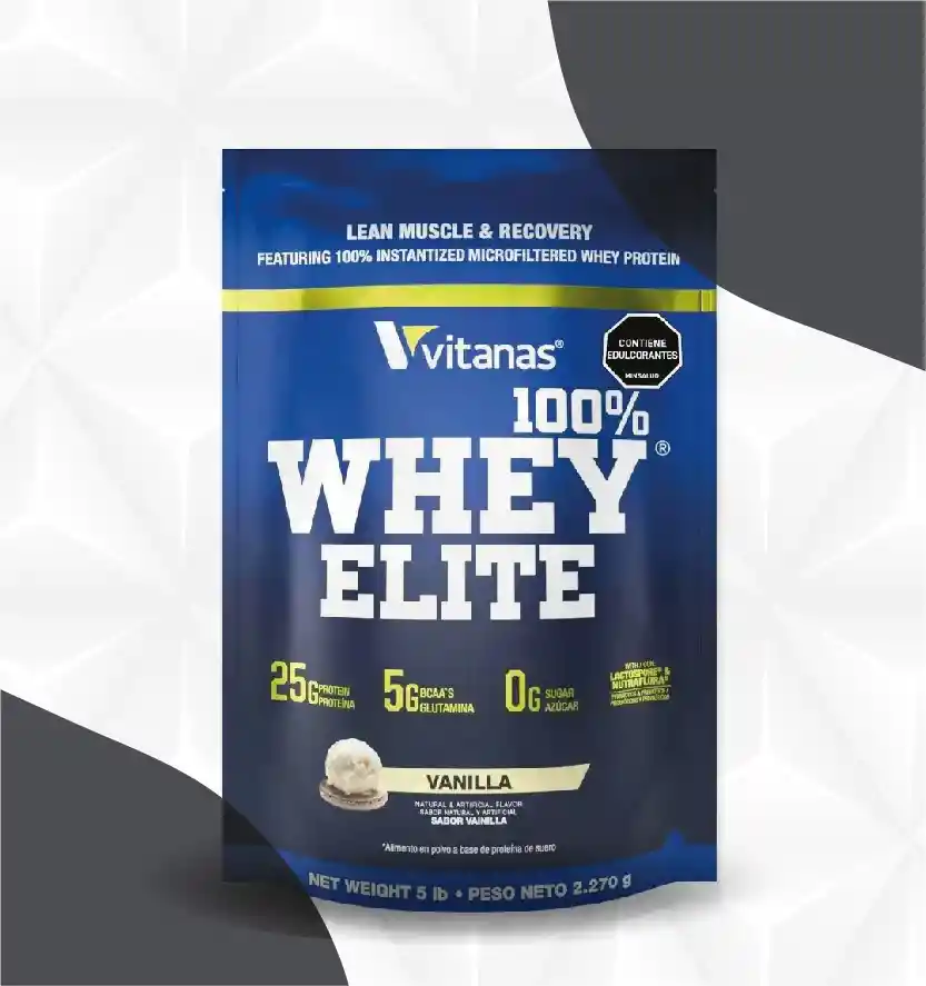 Whey 100%elite 5 Libras Vitanas