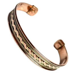 Pulsera Magnética Líneas De Cobre
