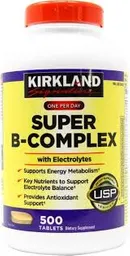 Super B Complex Kirkland 500 Tabletas