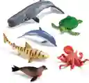 Figuras De Animales Del Oceano Figuras De Colección Niños