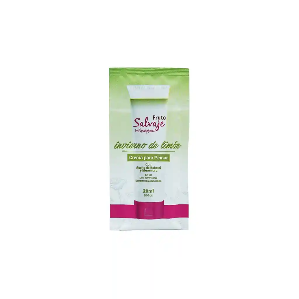 Sachet Invierno De Limón Crema Para Peinar