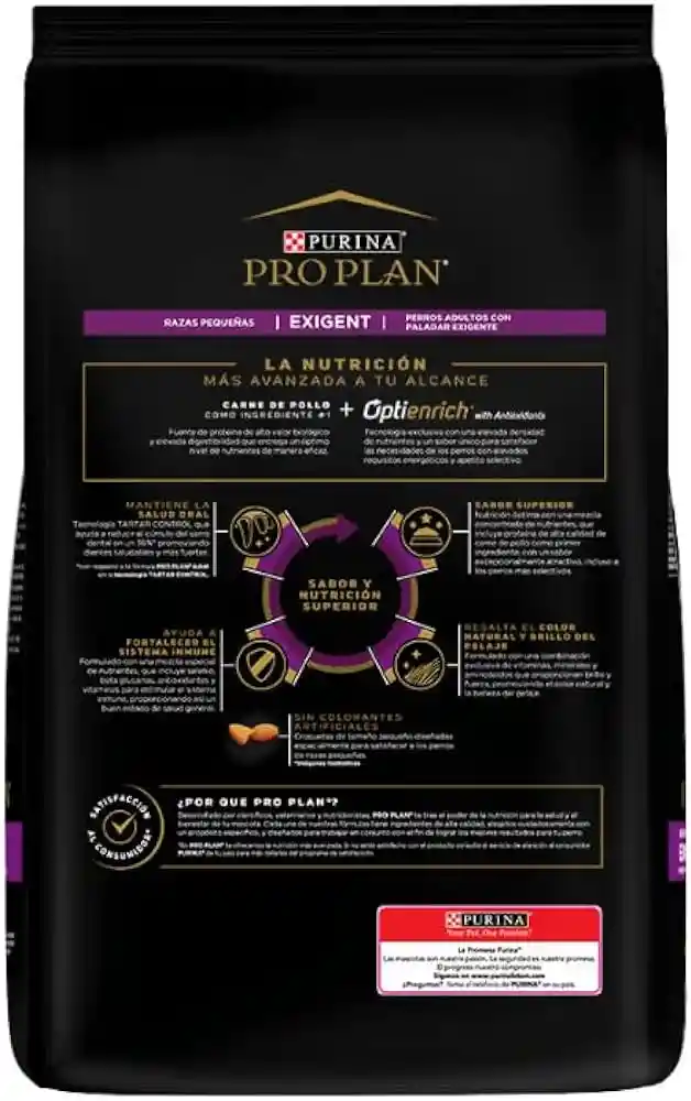 Pro Plan Exigent Para Perro Adulto Raza Pequeña 1kg Proplan Exigent