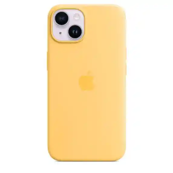 Estuche Silicone Case Iphone 11 Pro (amarillo)