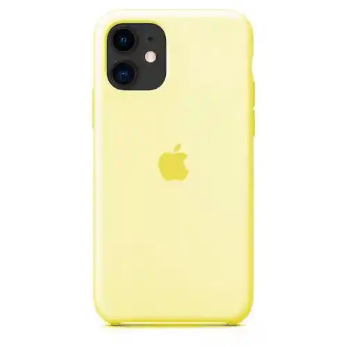 Estuche Silicone Case Iphone 11 Pro (amarillo Pastel)