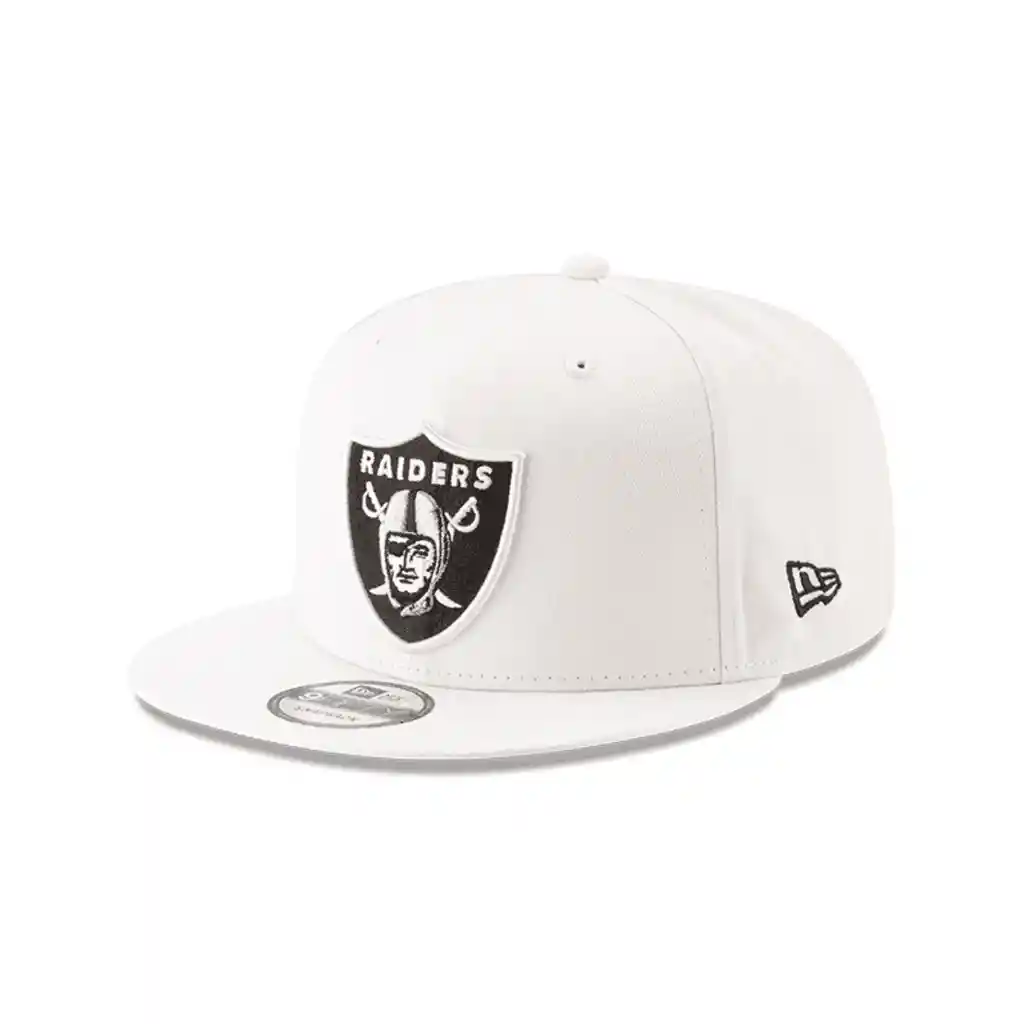 Gorra Las Vegas Raiders Blanca/negra New Era 9fifty