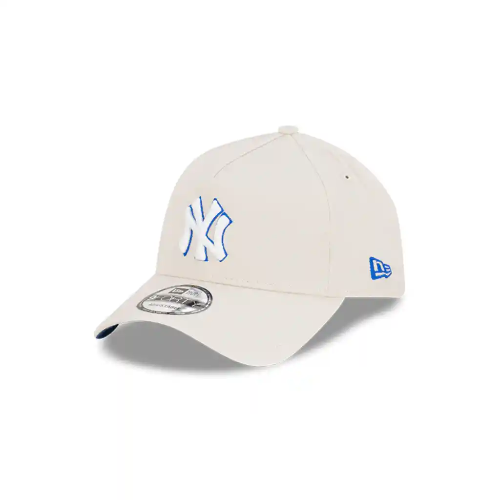 Gorra New York Yankees 9forty A Frame Beige/azul