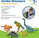 Set De Dinosaurios Jumbo Figuras Coleccionables Niños Niñas