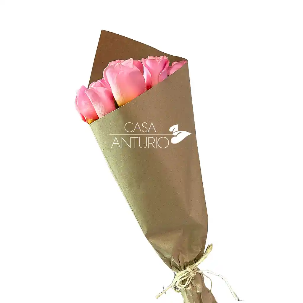 Bouquet De Rosas Rosadas