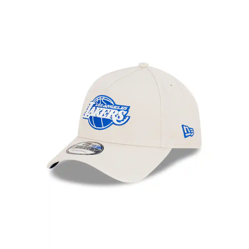 Gorra Lakers 9forty A Frame Beige/azul