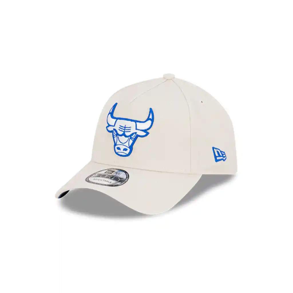 Gorra Chicago Bulls 9forty A Frame Beige/azul