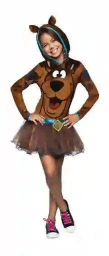 Disfráz De Scooby Doo Warner Bros Con Capucha