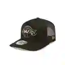	gorra New Los Angeles Lakers 9forty A Frame Negra Logo Dorado En Pasta