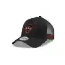 Gorra New Era Chicago Bulls 9forty A Frame Negra Logo Rojo Metal